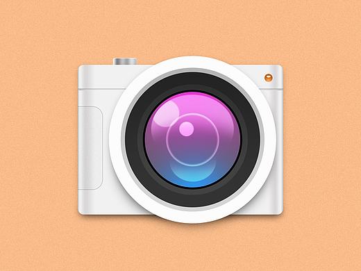 拟物化相机图标