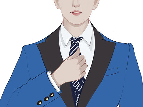 认真的男人还是很帅的