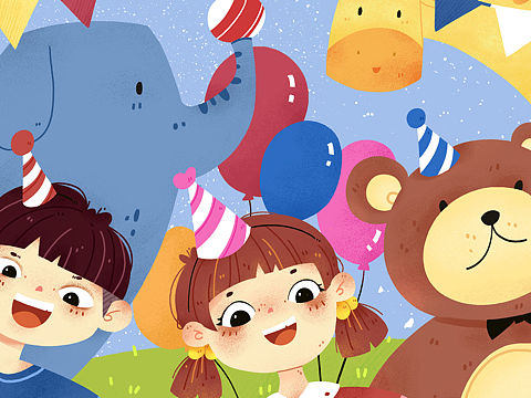 儿童节插画