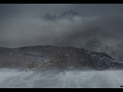 極地沉船（Matte Painting 數(shù)字繪景）（個(gè)人主頁-ZMTE5MDc3Mg==） - 動畫/影視 - 站酷設(shè)計(jì)師sien_ink原創(chuàng)素材 - 站酷ZCOOL