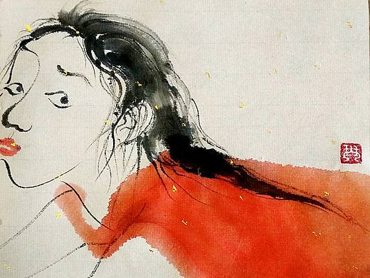 火焰的色彩（個人主頁-ZMjc4MzkwMDQ=） - 繪畫 - 站酷設(shè)計師qinart黃英琴原創(chuàng)素材 - 站酷ZCOOL