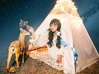 《Christmas dream》后期调色及合成教程：如何运用简单的方法让照片看起来更梦幻