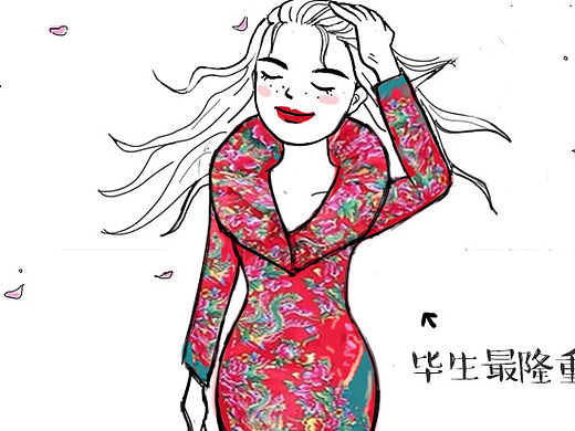 这个妹子能嫁出去才有鬼咧