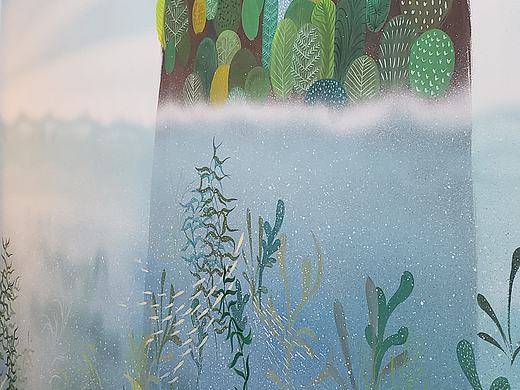 新家的墙绘和我的宝贝（个人主页-ZNTExNTIzMDA=） - 新锐潮流插画 - 站酷设计师赵先生zxs原创素材 - 站酷ZCOOL