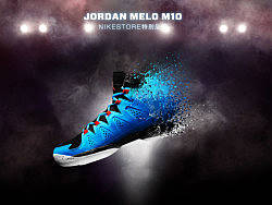 NIKE球鞋墨点抽离