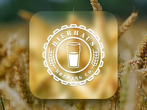 带点复古的啤酒logo