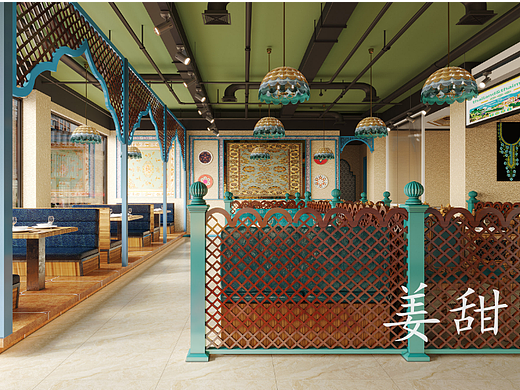 餐厅设计|跨越时代的浪漫风情