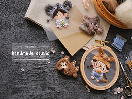 芝麻娃娃刺绣 澳洲旅行系列