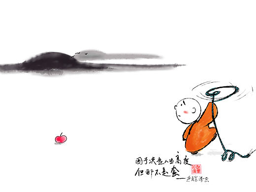 禅之美-逆酷漫画/王继越