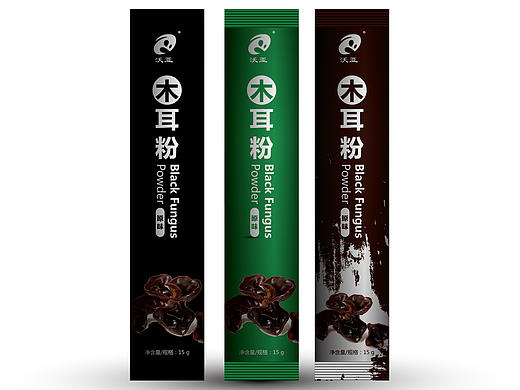 【包装】沃亚木耳粉包装设计方案