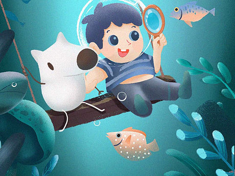 六一闪屏设计