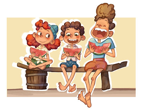 开心我就大笑……（个人主页-ZNjAzMjE3MzI=） - 商业插画 - 站酷设计师小面包啊小面包原创素材 - 站酷ZCOOL