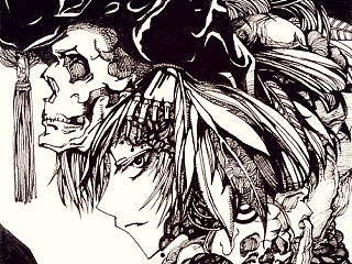 【illustration】大学那些年在课堂上的脑洞--黑白【5P】