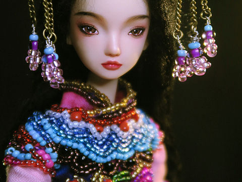 临摹俄罗斯Enchanted doll 魔法娃娃