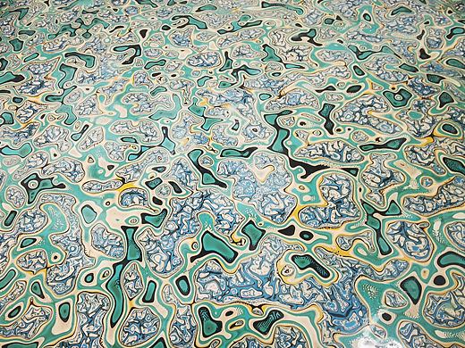 大漆犀皮漆技法