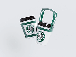 星巴克Caffee杯包装结构设计