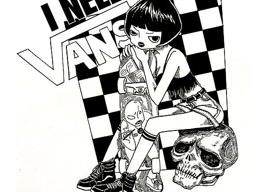 vans艺术家插画
