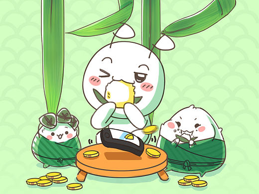 海报|小P端午节海报-为生活加点料