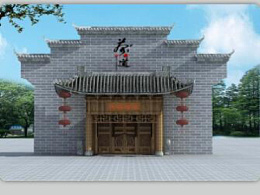 徽派门头设计