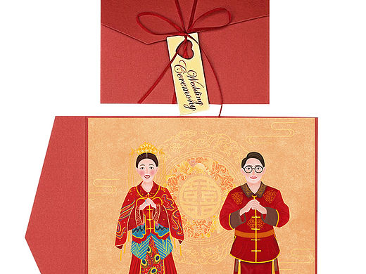 婚礼插画~