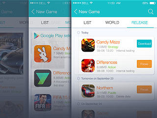 WORLD APPui界面设计+动效