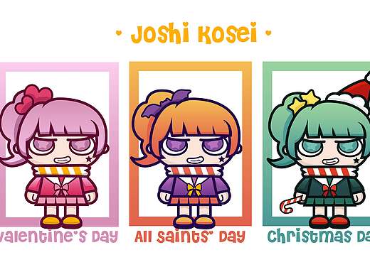 IP形象 女子高中生♥