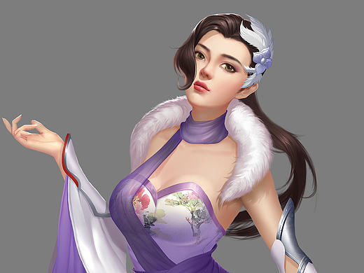 古风同人（个人主页-ZMjEyNTA3NzY=） - 游戏原画 - 站酷设计师梦牵魂原创素材 - 站酷ZCOOL