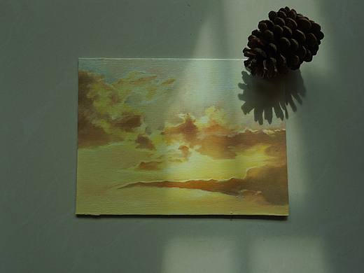 黃昏（個人主頁-ZMzM1MjQ4NDA=） - 繪畫 - 站酷設(shè)計師Z56376271原創(chuàng)素材 - 站酷ZCOOL