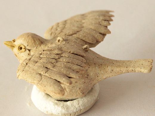 景德镇天禽陶瓷动物原创飞鸟