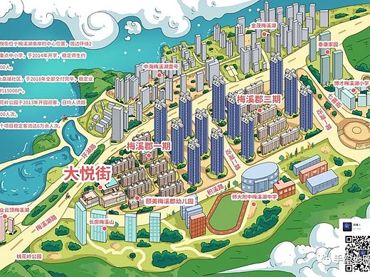 萬科手繪地圖（個人主頁-ZNDY4NDY4ODg=） - 商業(yè)插畫 - 站酷設(shè)計(jì)師手繪地圖設(shè)計(jì)原創(chuàng)素材 - 站酷ZCOOL