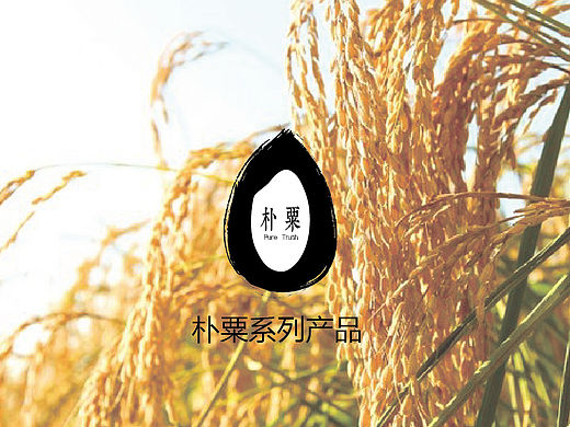 朴粟大米包装设计