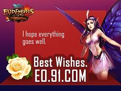 英文魔域flash祝福贺卡