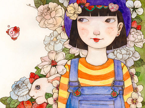 种子的故事（个人主页-ZNDY3MTM5MDQ=） - 儿童插画 - 站酷设计师栗子朵儿原创素材 - 站酷ZCOOL
