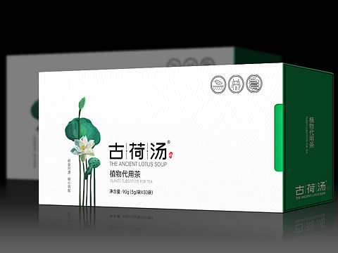 古荷汤代用茶✖️产品包装设计