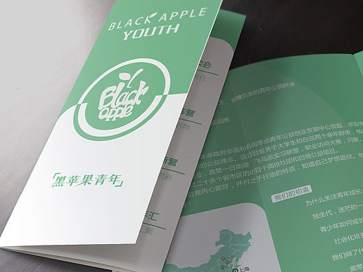 黑苹果青年---三折页设计（个人主页-ZMjA0MTAxNjg=） - 宣传物料 - 站酷设计师芳香鹿原创素材 - 站酷ZCOOL