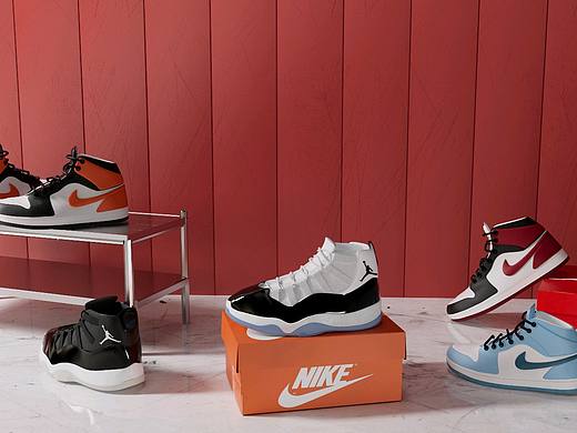 C4D&RS鞋子建模渲染