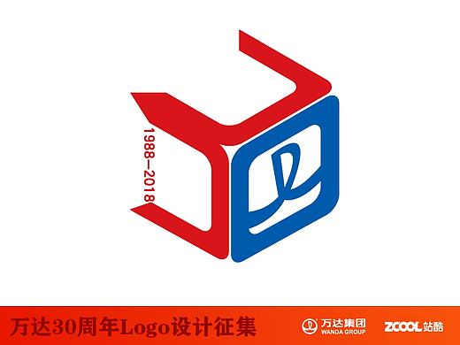 万达30周年logo