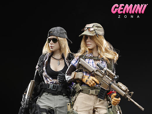 战斗女孩系列 -双子星 若娜 & 维琪