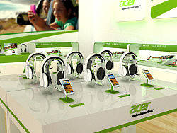 Acer&nbsp;宏碁手机专柜设计方案
