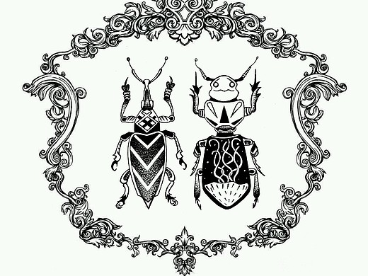 甲虫的联想4年前cabeci插画-绘本甲虫合集^_^4年前倩倩swyan纯艺术