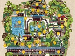 手绘地图