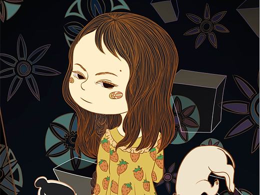 我和三只狗（個(gè)人主頁-ZMTg3Mzg5NzY=） - 藝術(shù)插畫 - 站酷設(shè)計(jì)師禾六HL原創(chuàng)素材 - 站酷ZCOOL