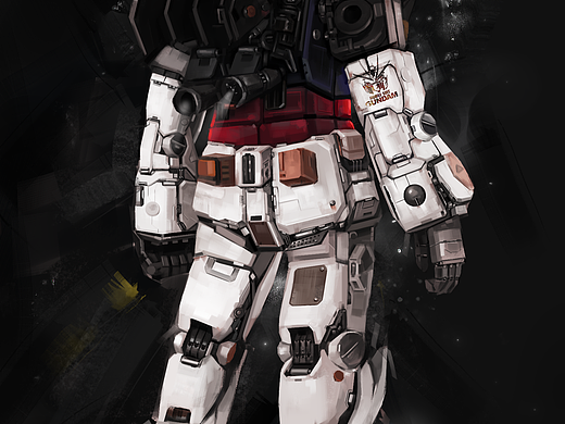 高达宇宙机甲（个人主页-ZNTkzODIxMTI=） - 绘画 - 站酷设计师一个小丑橘原创素材 - 站酷ZCOOL
