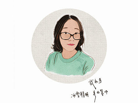 大学毕业给全班同学的画的小画