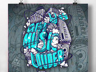 音乐节设计 get the music louder