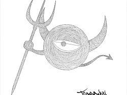 眼（个人主页-ZNzQ2MTg0） - 新锐潮流插画 - 站酷设计师TH远古时代原创素材 - 站酷ZCOOL