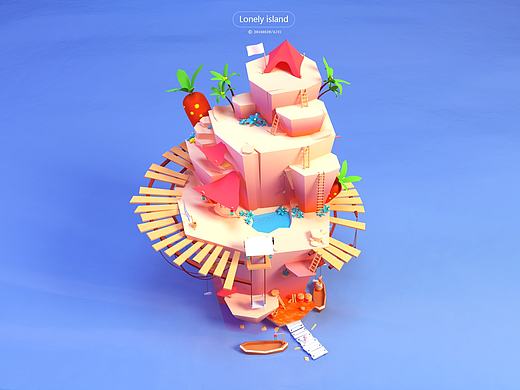 孤独梦幻小岛