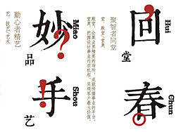 妙手回春miào shǒu huí chūn 