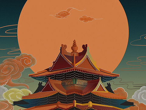 中国风插画