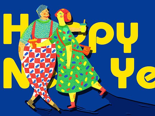 Happy New Year系列图